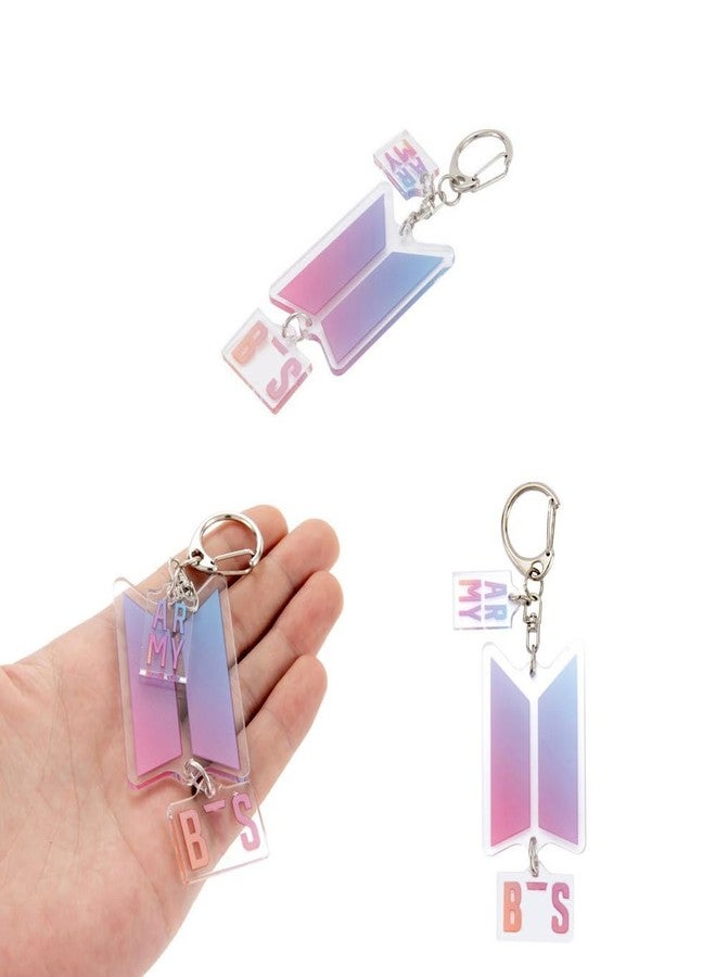YANENG Army Bangtan Boys Merch Keychain Pendant Key Ring Bagpack Keychain School Bag Accessory for Fans Gifts - Image 3